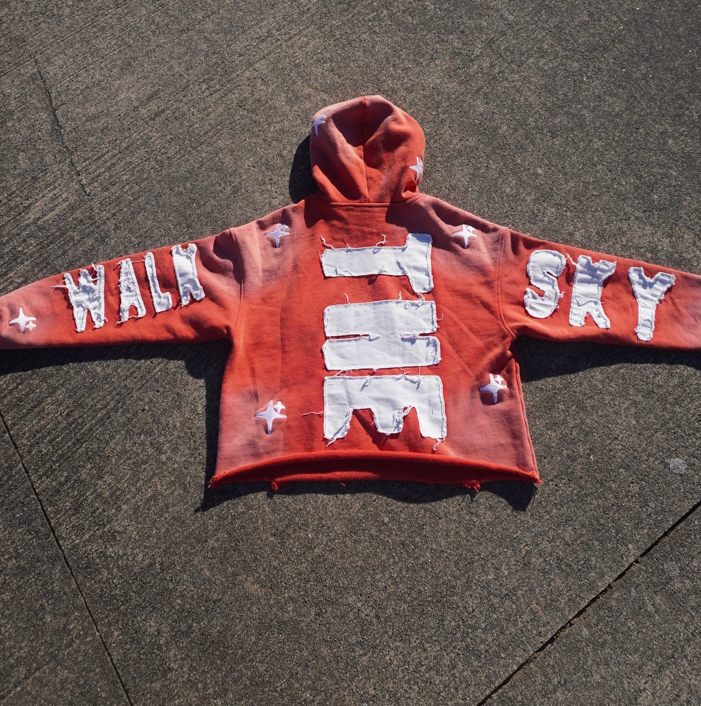 Cherry Red Star Shiner Hoodie